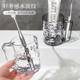 High-value transparent glacier pattern mouthwash cup
