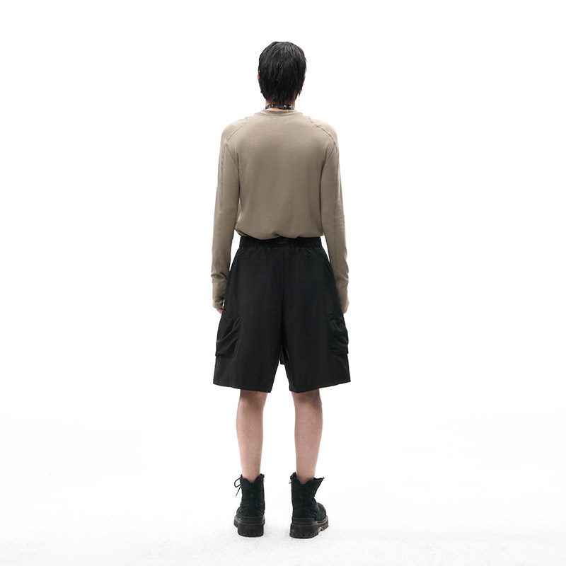 IMXS短裤户外机能梭织网眼夏季立体大口袋休闲运动工装五分裤男,淘宝优惠券,粉丝福利购,淘宝优惠卷