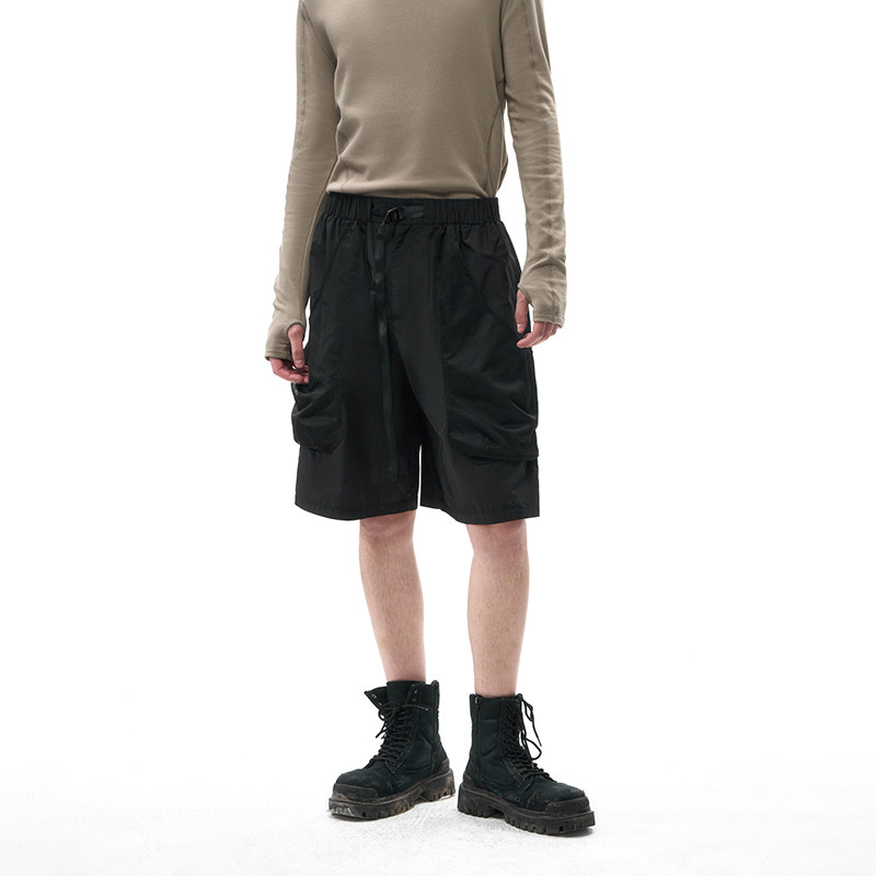 IMXS短裤户外机能梭织网眼夏季立体大口袋休闲运动工装五分裤男,淘宝优惠券,粉丝福利购,淘宝优惠卷