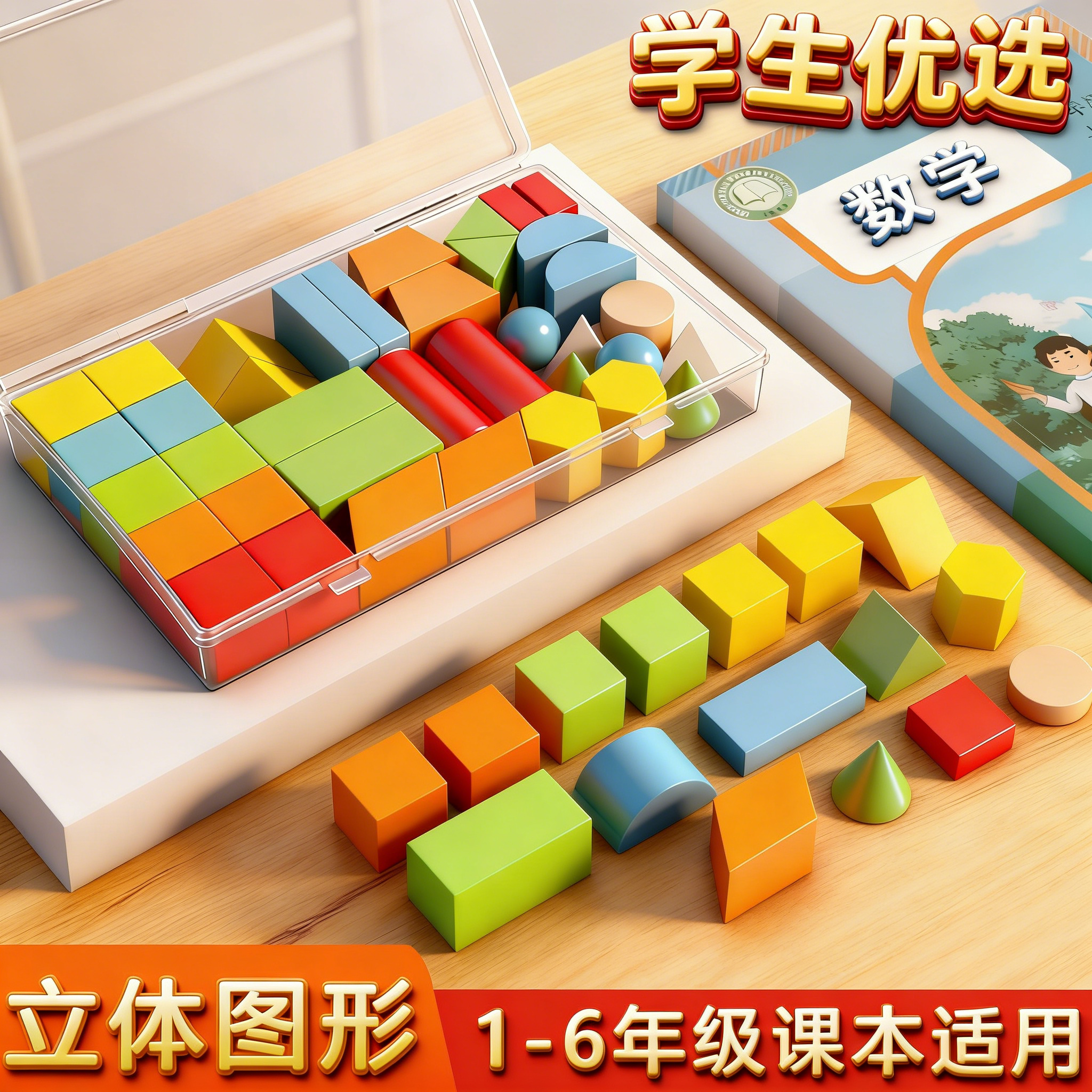立体几何模型全套数学教学演示教具几何形体认知正长方体圆柱圆锥三棱柱四棱锥教学标本展示用品38粒形状认知,淘宝优惠券,粉丝福利购,淘宝优惠卷