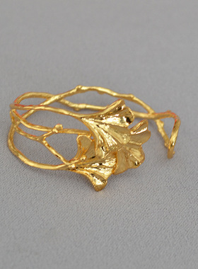 法式小众手链黄铜镀金女高级轻奢