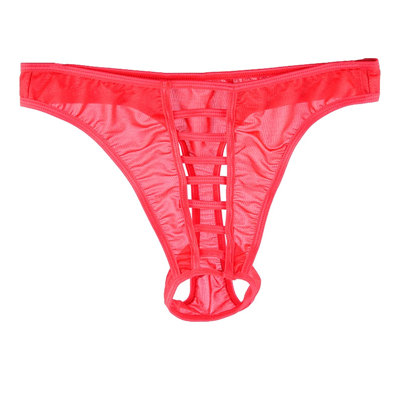 男式性感内裤超薄透明玻璃纱前开口镂空短裤男士开裆低腰丁字裤,淘宝优惠券,粉丝福利购,淘宝优惠卷