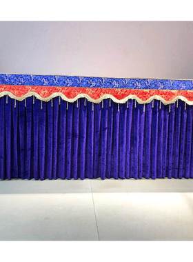 佛具用品寺庙家庭佛堂桌裙供桌布台布佛台桌罩神位供桌布每米70元