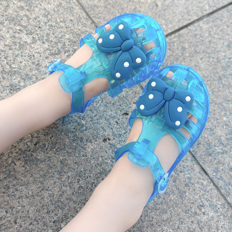 European American Fashion Summer Baby Anti-kick Crystal Jell - 图2