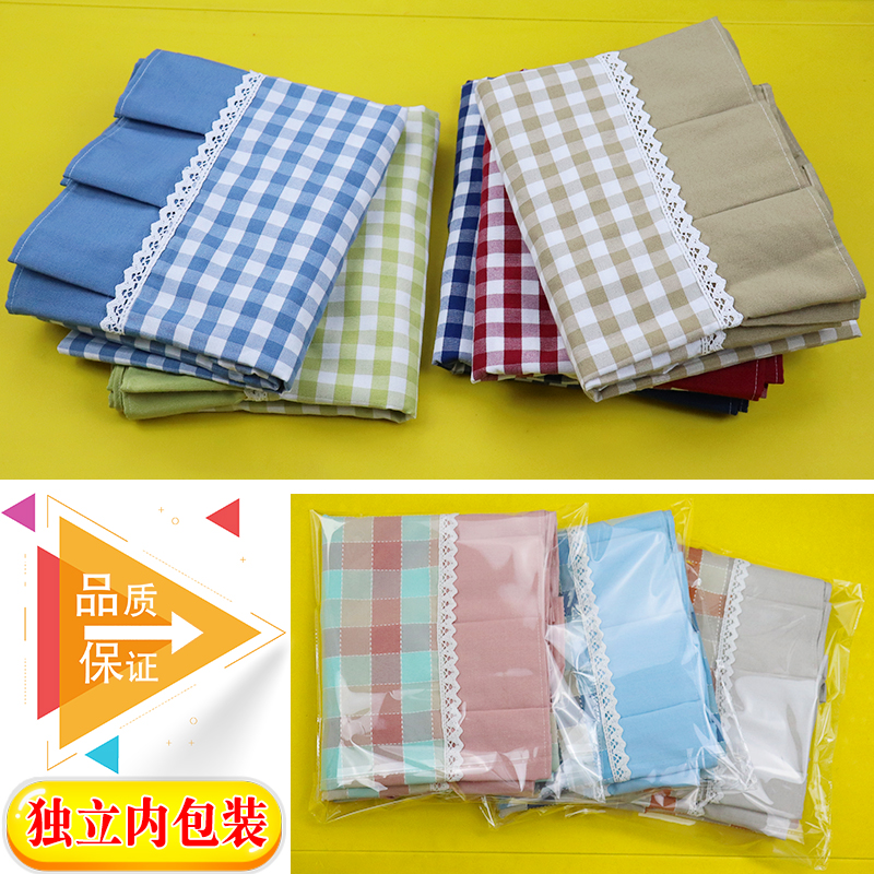 幼儿园桌布套布艺防油防水免洗小清新专用罩长方形小学生桌罩桌布 - 图2
