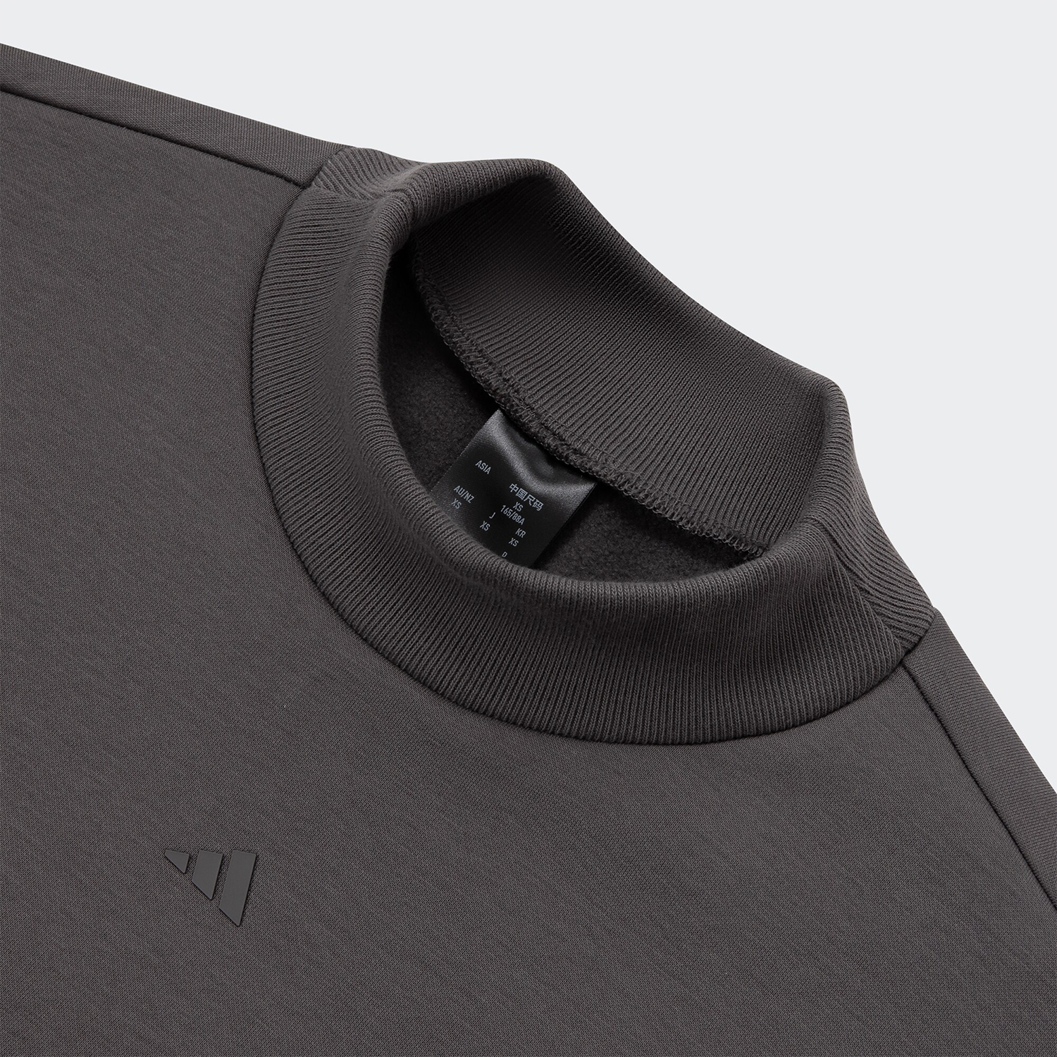 Adidas/阿迪达斯正品篮球加绒情侣针织运动圆领卫衣IX1966 - 图1