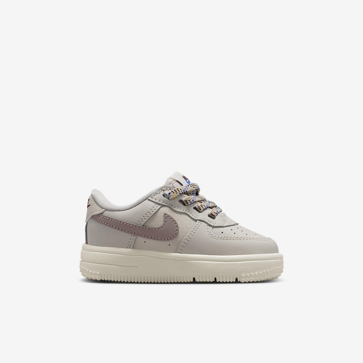 Nike/耐克正品 Force 1婴童魔术贴休闲轻便运动鞋IH4497-100 - 图2