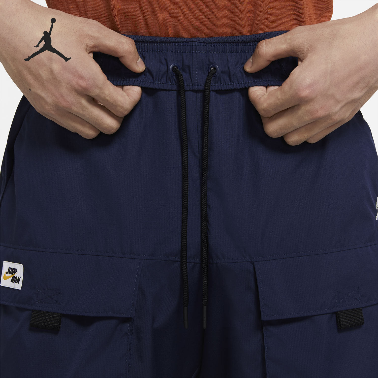 Nike/耐克正品JORDAN男子舒适休闲运动梭织短裤 DA7240-410,淘宝优惠券,粉丝福利购,淘宝优惠卷