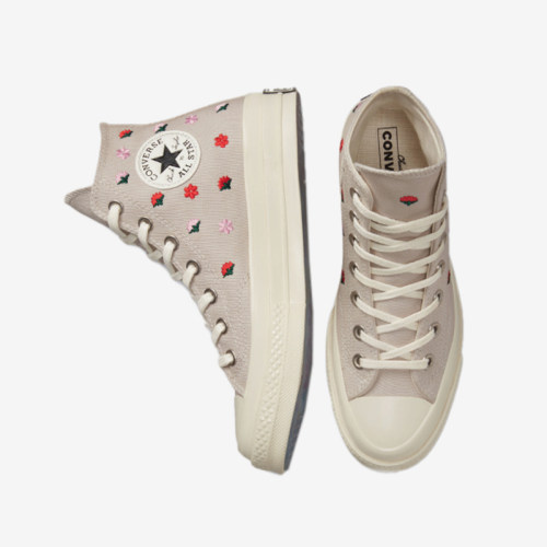 Converse/匡威正品ALL STAR女子运动休闲耐磨系带高帮板鞋A02201C - 图2