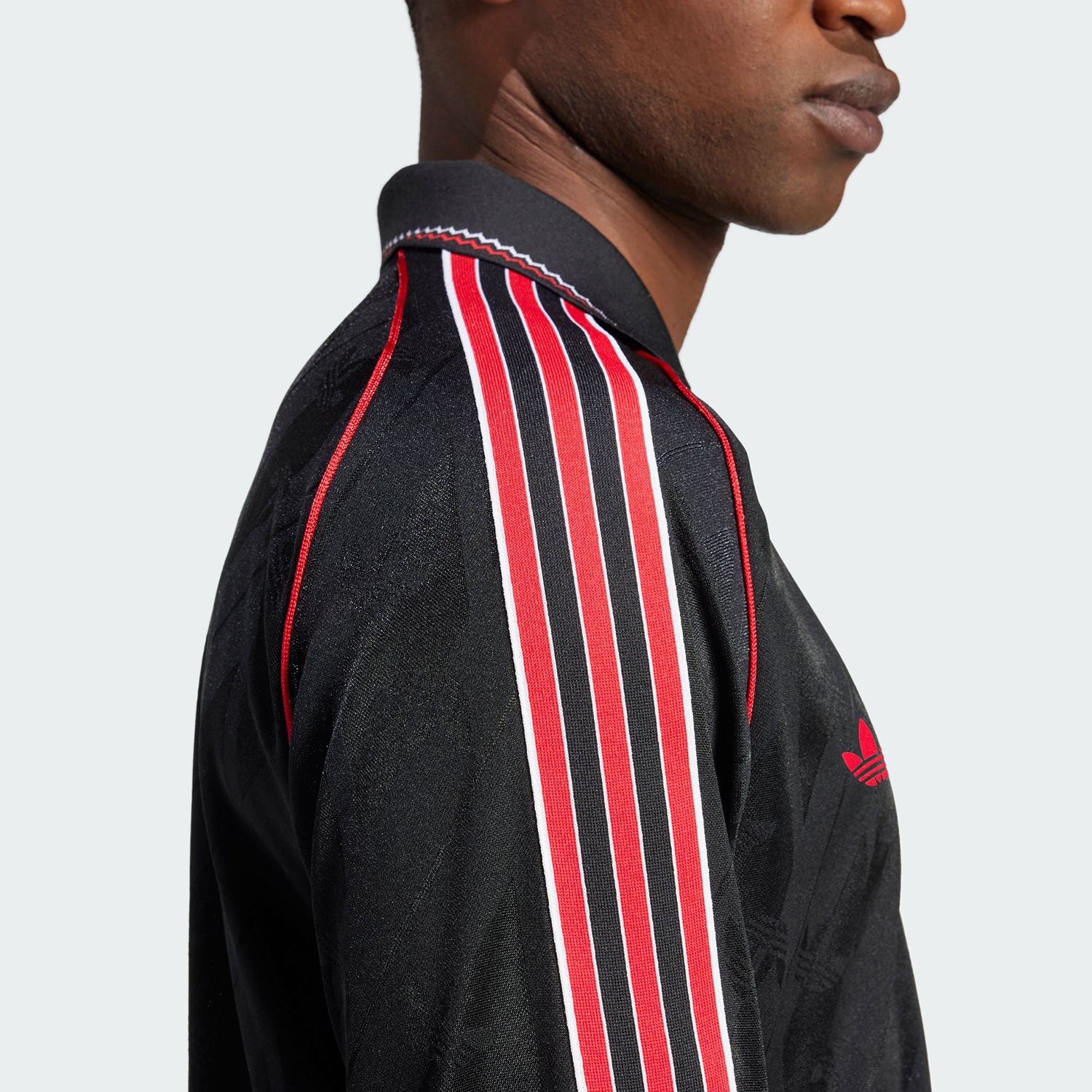 Adidas/阿迪达斯官方正品三叶草男士曼联足球运动长袖T恤IS6522 - 图2