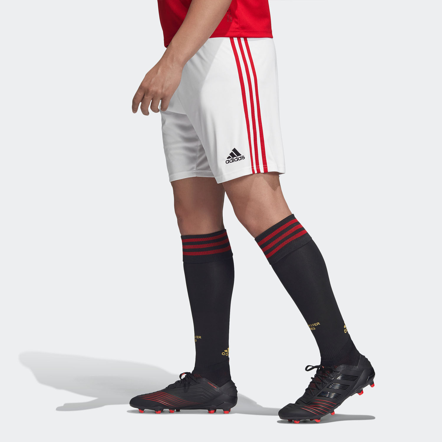 Adidas/阿迪达斯正品男裤当季运动裤MUFC H SHO足球短裤DW7895,淘宝优惠券,粉丝福利购,淘宝优惠卷