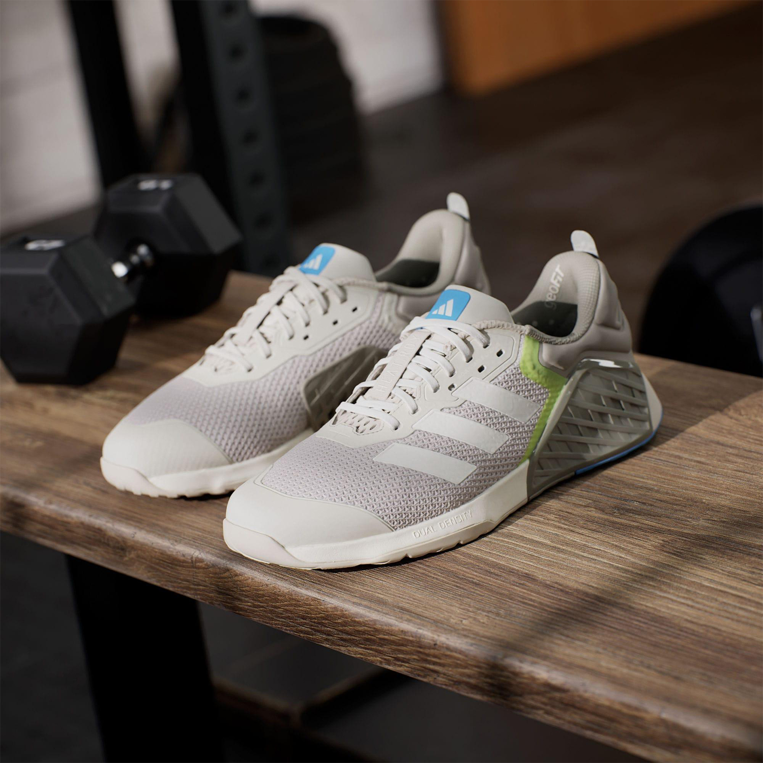 Adidas/阿迪达斯官方正品DROPSET 3男士网面轻便透气训练鞋JP7239 - 图1