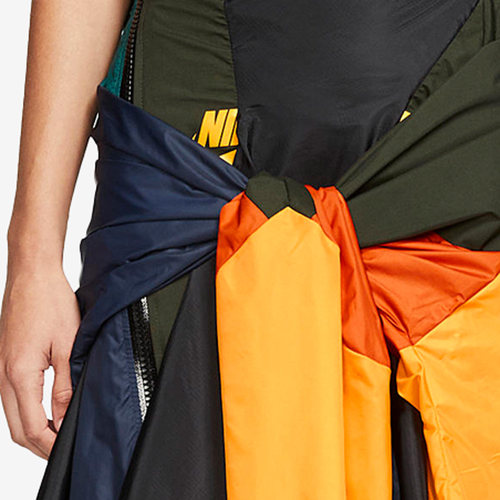 Nike/耐克正品 x Sacai skirt女子拼接运动短裙裤CD6299-010 - 图1