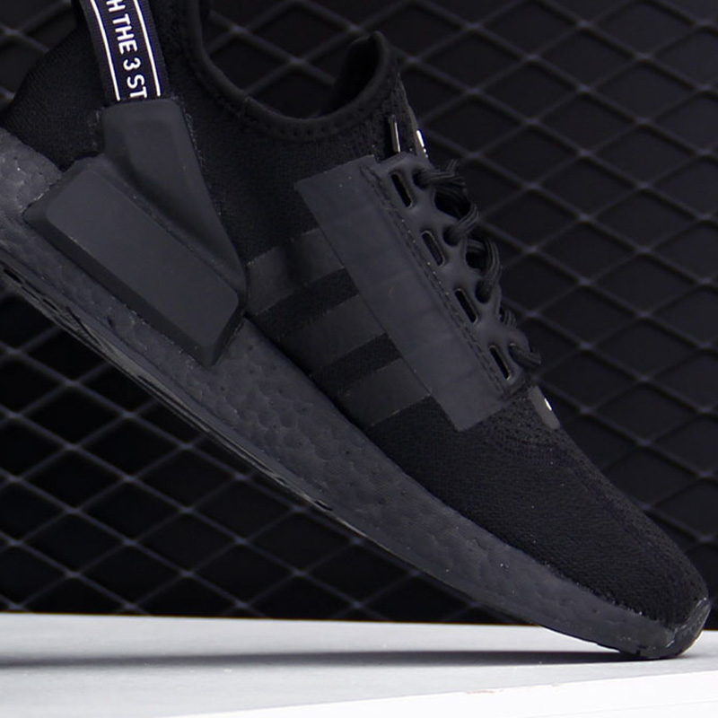 Adidas/阿迪达斯官方正品 三叶草NMD_R1.V2 男女休闲运动鞋H01589 - 图2
