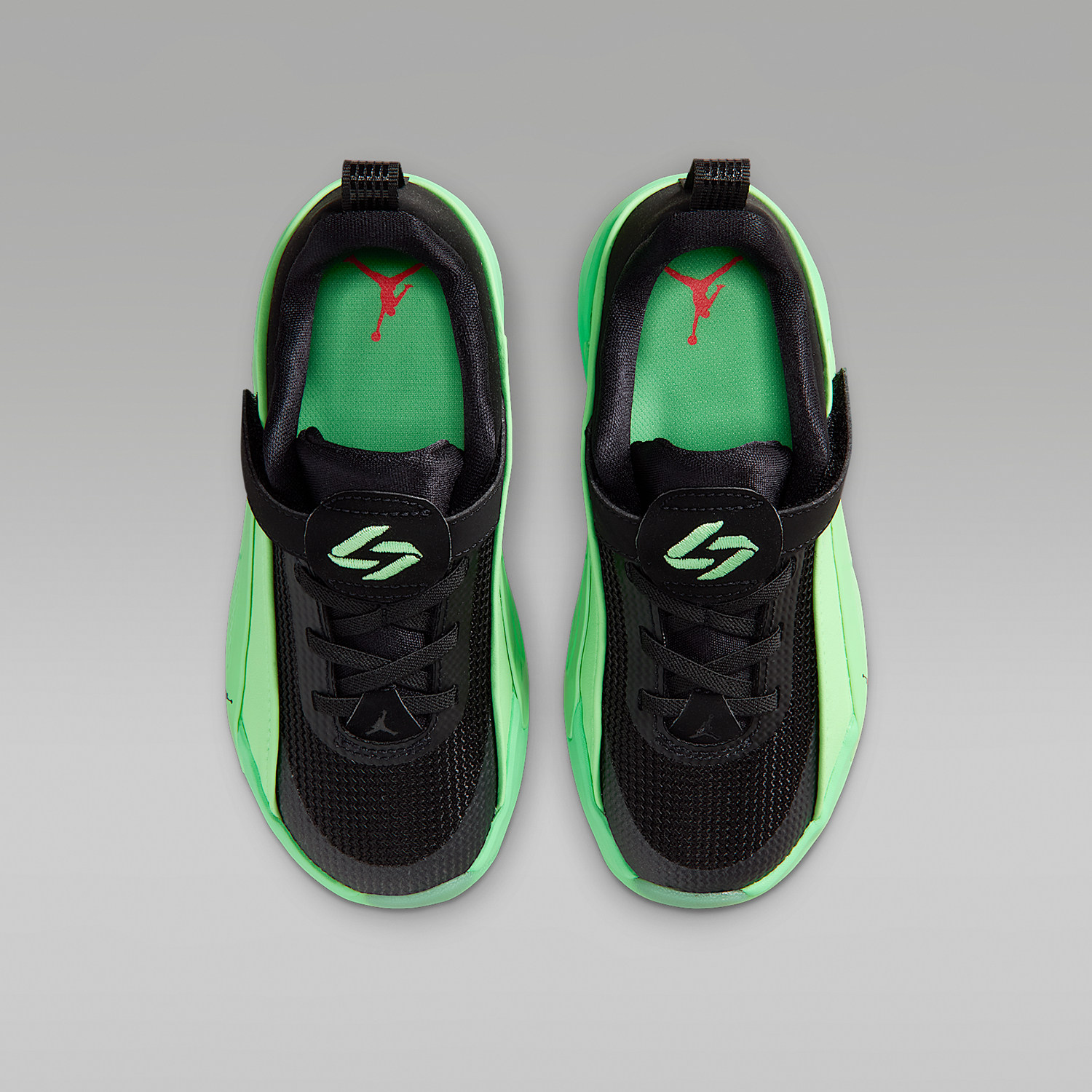 Nike/耐克正品JORDAN小童休闲低帮魔术贴耐磨篮球鞋IM5164-302,淘宝优惠券,粉丝福利购,淘宝优惠卷