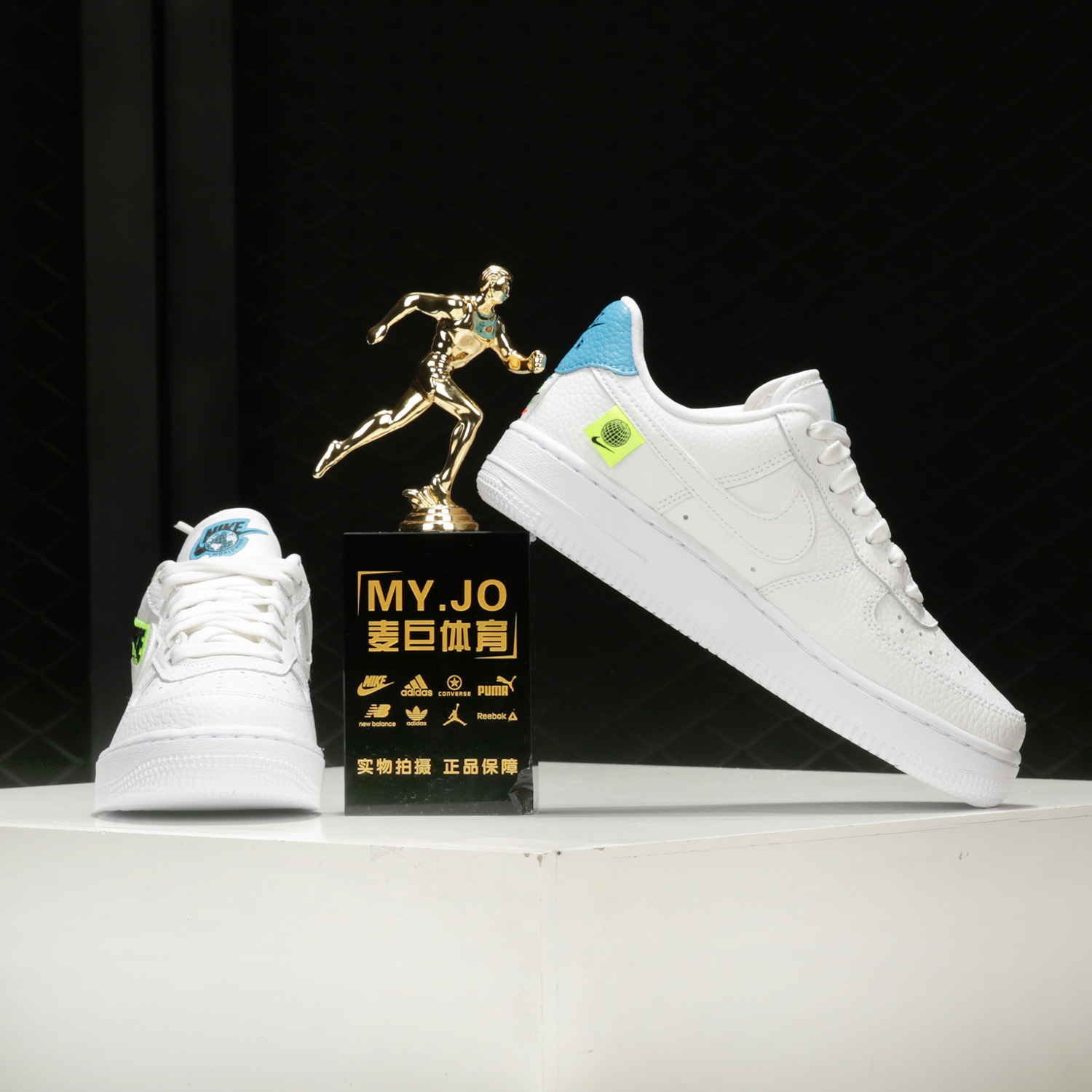 Nike/耐克正品AIR FORCE 1 '07 SE AF1女子运动休闲板鞋 CT1414 - 图0