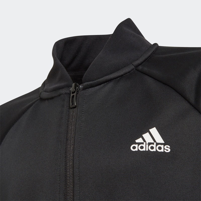 Adidas/阿迪达斯正品休闲大童时尚运动训练舒适两件套套装 GM8924 - 图2