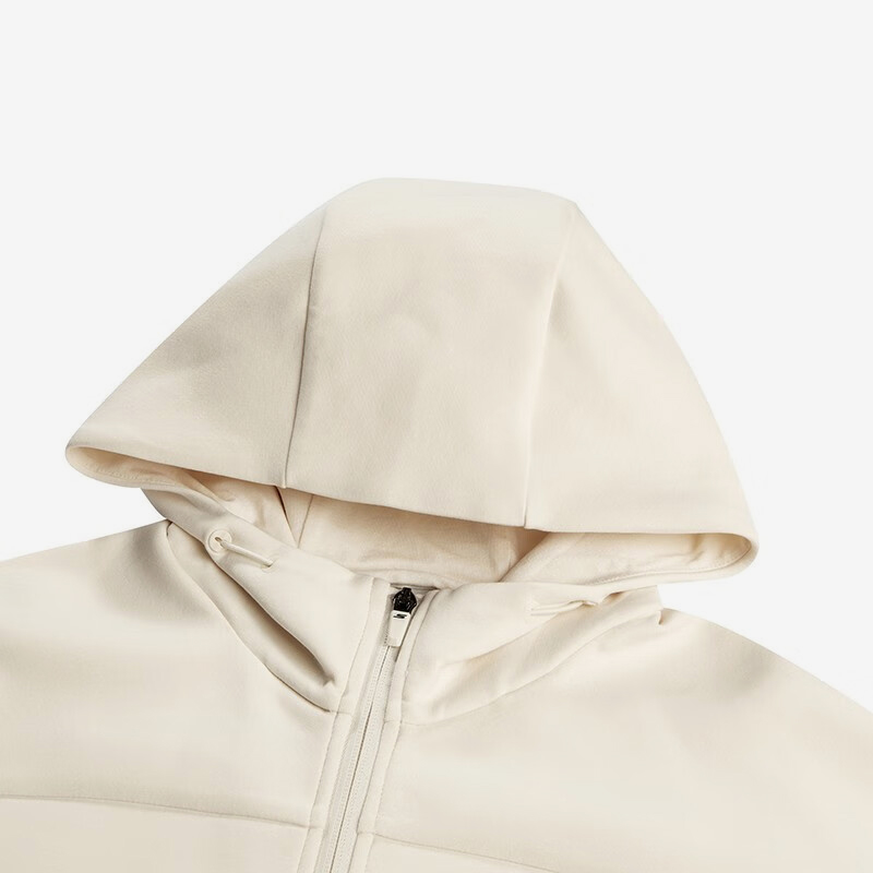 Skechers/斯凯奇正品当季新款女士简约连帽针织休闲外套 - 图1