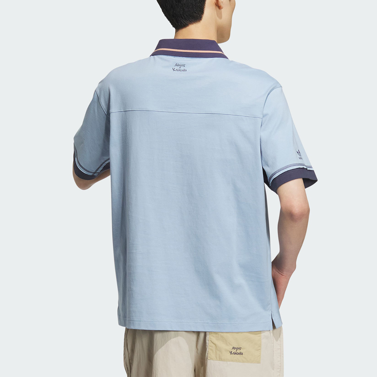 Adidas/阿迪达斯正品夏季新款三叶草男子运动POLO短袖IS0637 - 图0