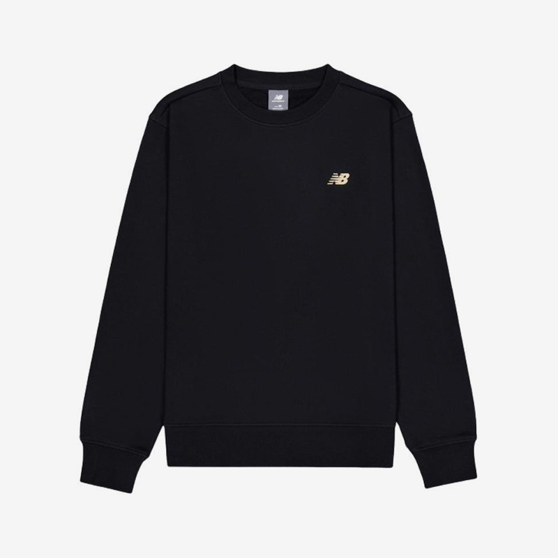 New Balance/NB正品新款男士圆领复古潮流卫衣套头衫AMT43369-BK,淘宝优惠券,粉丝福利购,淘宝优惠卷