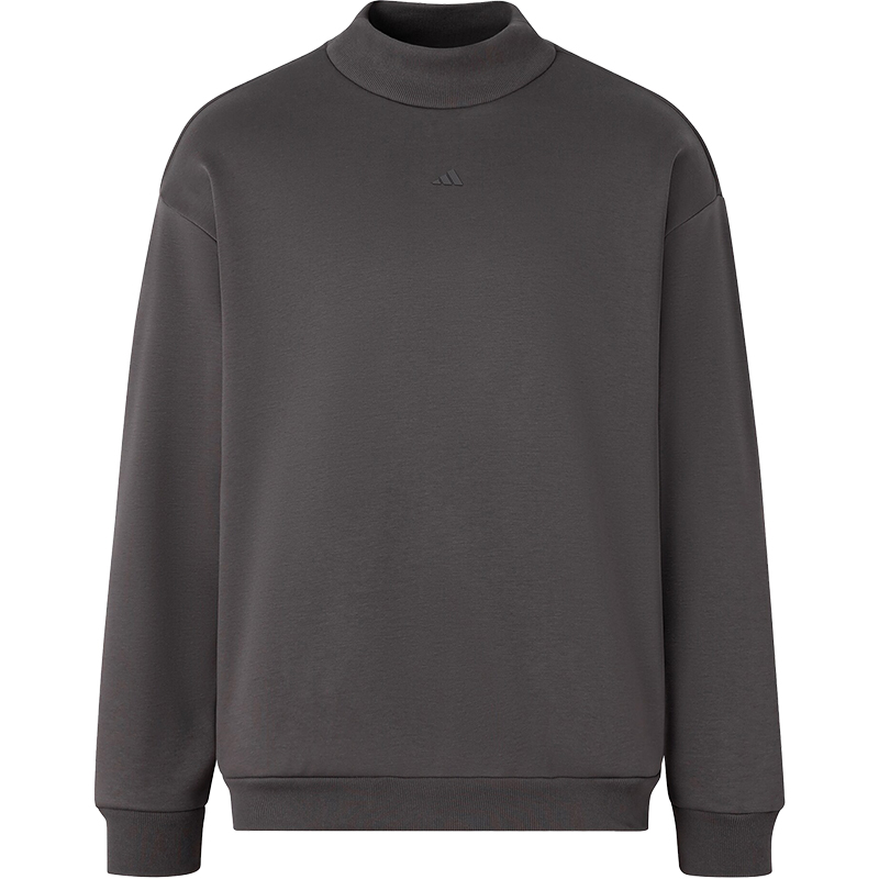 Adidas/阿迪达斯正品篮球加绒情侣针织运动圆领卫衣IX1966 - 图3