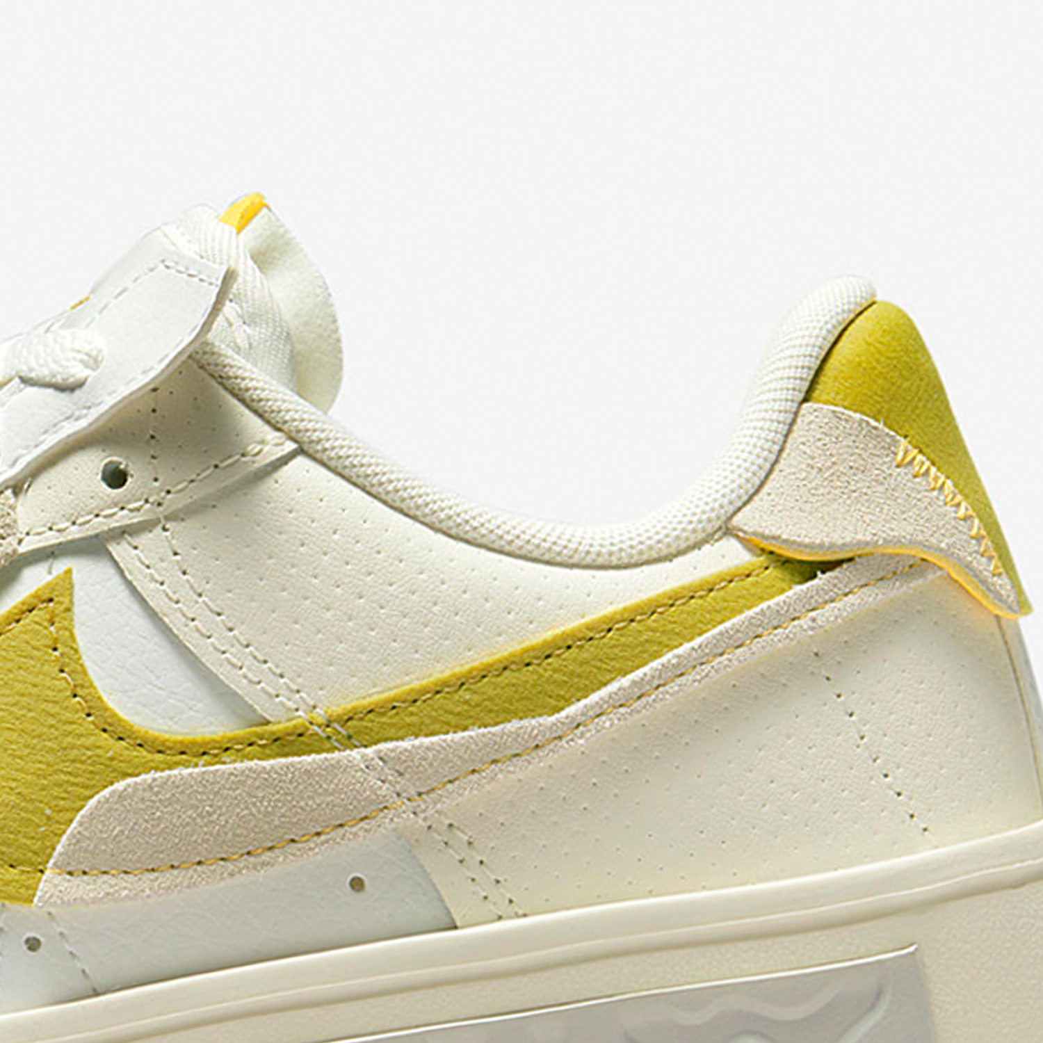 Nike/耐克正品Air Force 1女士低帮耐磨运动板鞋DV6984-100 - 图2