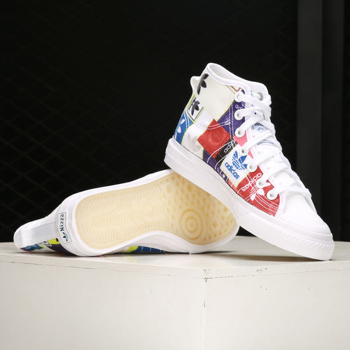 Adidas/阿迪达斯正品当季新款 NIZZA HI RF 男女经典运动鞋FX4028 - 图0