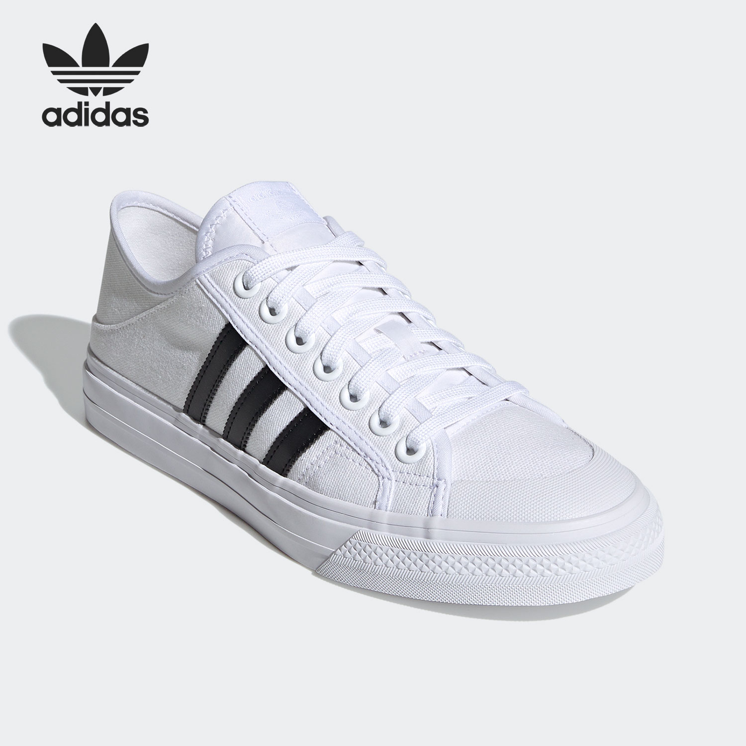 Adidas/阿迪达斯正品三叶草当季新款男女轻便低帮运动板鞋 H67375 - 图1