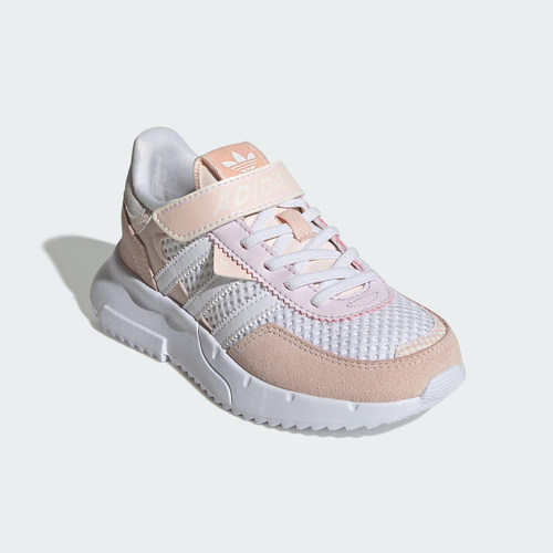 Adidas/阿迪达斯正品三叶草小童耐磨魔术贴经典休闲运动鞋JS2478 - 图0