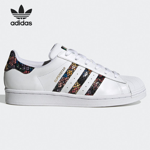 Adidas/阿迪达斯正品三叶草 SUPERSTAR W女子经典运动鞋 FW3692 - 图0