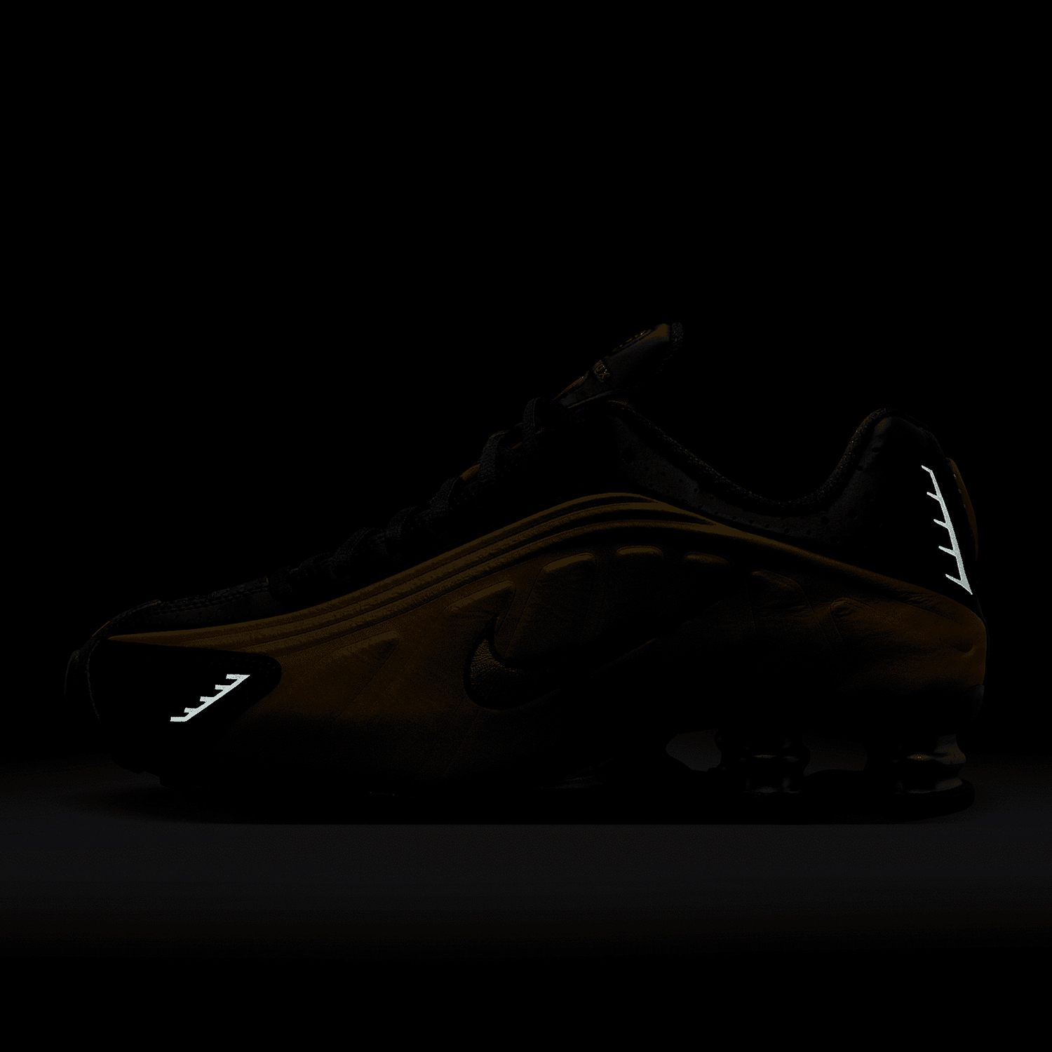 Nike/耐克正品Shox R4男女训练气垫减震耐磨运动跑步鞋AR3565-005 - 图1