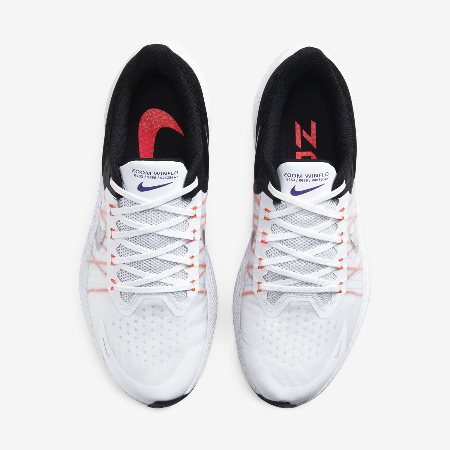 Nike/耐克正品 Zoom Winflo 8 男女休闲运动跑步鞋CW3419-101 - 图0