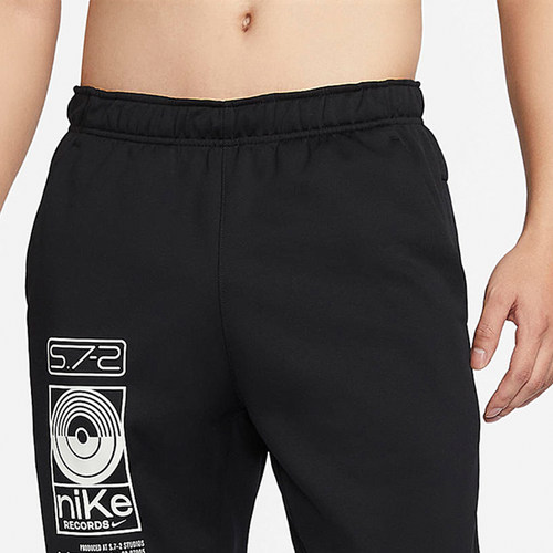 Nike/耐克正品THERMA-FIT男士加绒训练针织长裤FN3329-010 - 图0