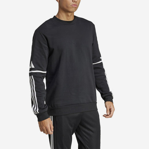 Adidas/阿迪达斯官方正品SQ25 SW CREW男士运动套头卫衣JM3546 - 图0