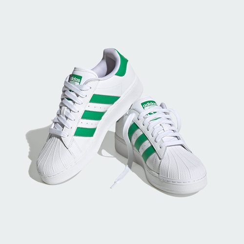 Adidas/阿迪达斯官方正品SUPERSTAR男女同款贝壳头运动板鞋IF8069 - 图0