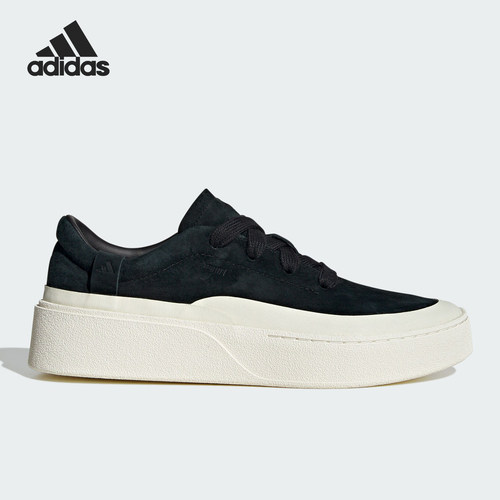 Adidas/阿迪达斯官方正品2025男女厚底运动耐穿休闲板鞋JS4148 - 图0