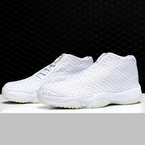 Nike/耐克正品AIR JORDAN FUTURE AJ男子黑白编织篮球鞋 656503 - 图2