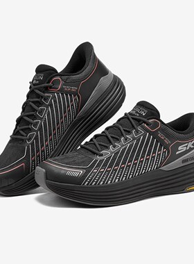 Skechers斯凯奇正品MEN'S GO男款低帮运动休闲跑步鞋220936-BLK