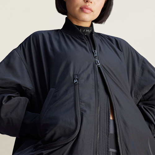 Adidas/阿迪达斯官方正品ASMC SW BOMBER女士飞行员棉服JF8466 - 图2