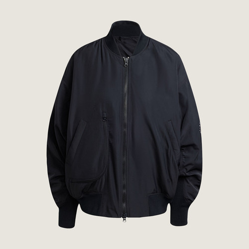 Adidas/阿迪达斯官方正品ASMC SW BOMBER女士飞行员棉服JF8466 - 图1