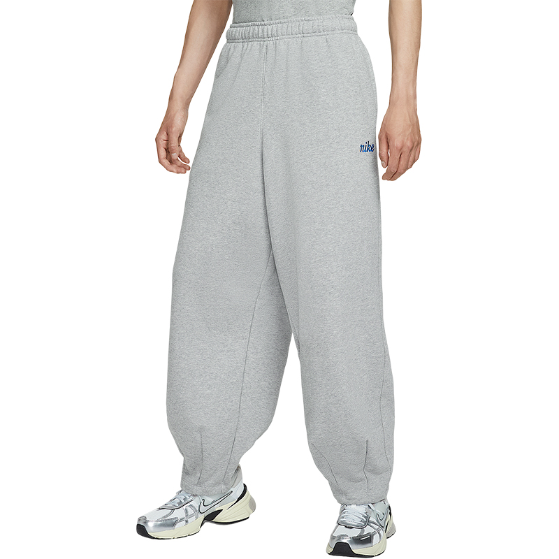 Nike/耐克正品Oversize 男士运动针织宽松束脚休闲长裤IB8370-063 - 图3