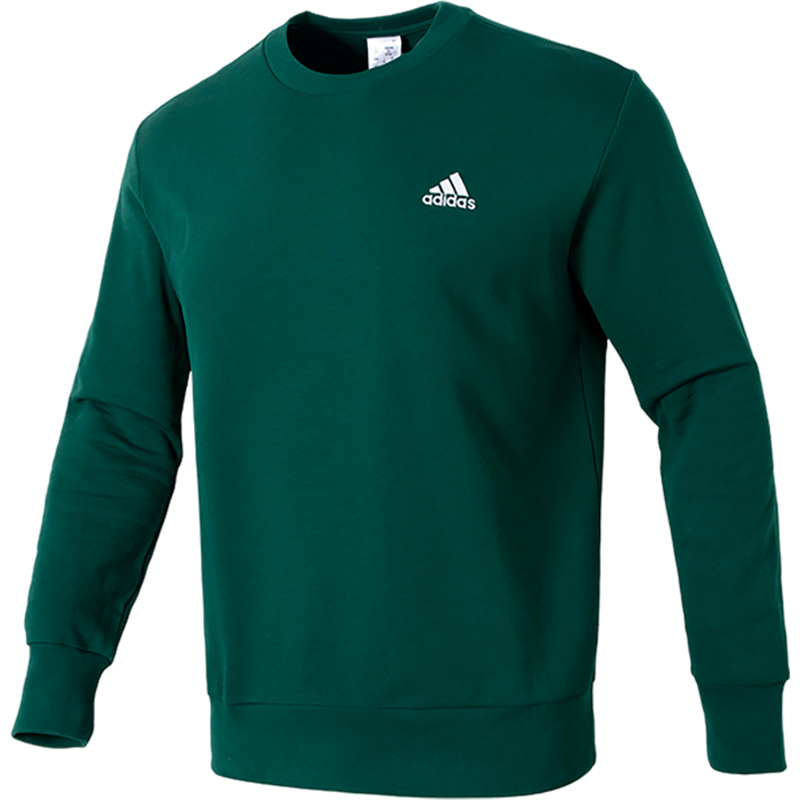 Adidas/阿迪达斯正品透气2024新款男士针织宽松卫衣套头衫IS1320 - 图3