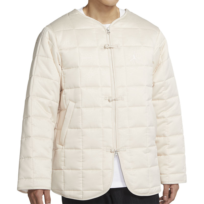 Nike/耐克正品 AIR JORDAN CNY  男子丝绸运动棉服 CV3488-219 - 图3