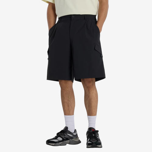 New Balance新百伦正品男士中腰梭织轻便舒适短裤MB6159Z7-BK - 图1