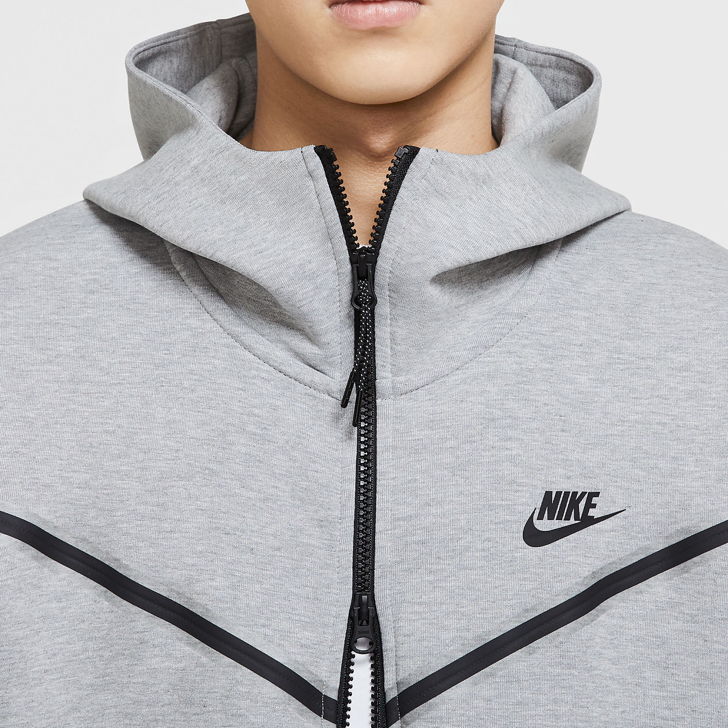 Nike/耐克正品秋冬新款男士户外保暖连帽针织外套CU4490-063 - 图2