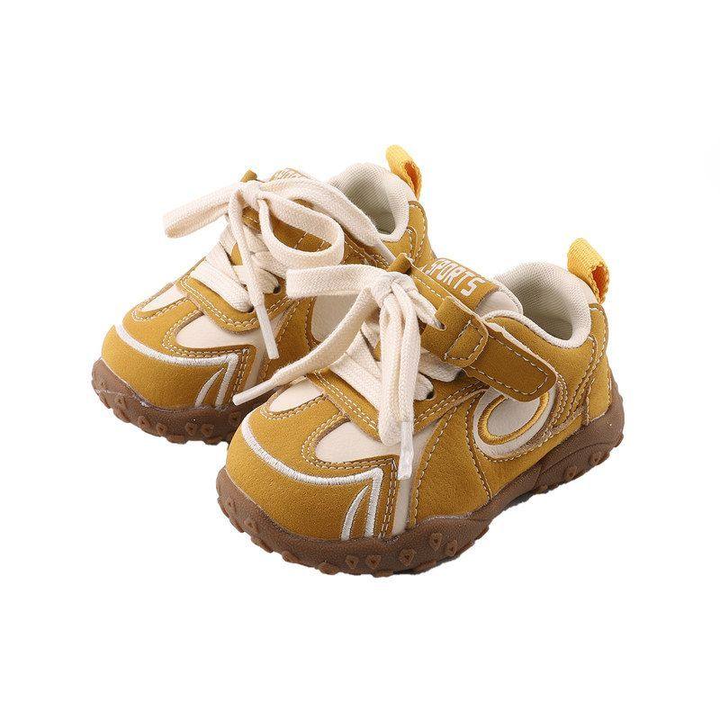 儿童2026年新款板鞋10个月-3岁女宝宝运动鞋拼色刺绣款防滑男童鞋,淘宝优惠券,粉丝福利购,淘宝优惠卷