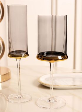 创意样板间玻璃酒杯欧式