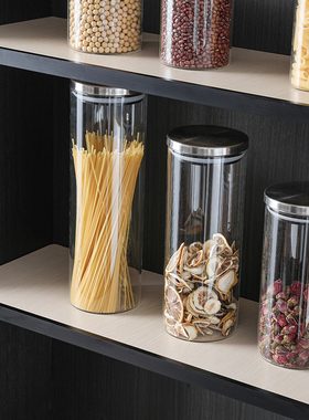 样板房售楼部厨房层架储物罐组合饰品摆件咖啡豆食物道具全屋定制