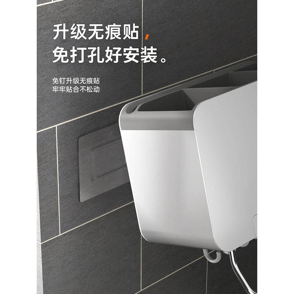 Chopstick storage box wall-mounted household chopstick cage chopstick spoon kitchen storage rack Kuaizi chopstick barrel drain knife rack storage rack
