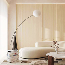 Nordic Wind Sofa-Side Living Room Floor Lamp Modern Minimalist Design Feel Light Extravaganza Red Creative Fishing Light Floor Lamp